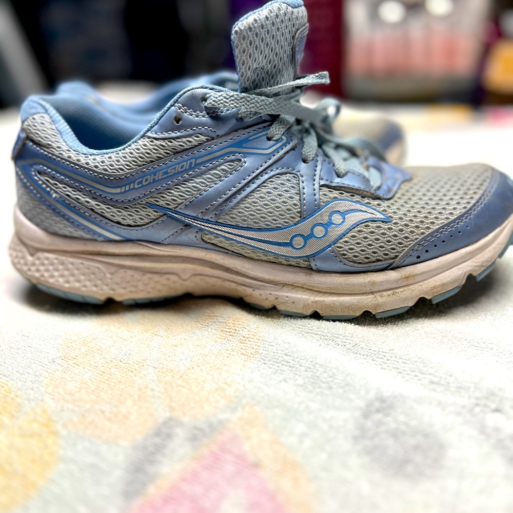 Saucony Women’s Grid Cohesion‎ 11 Blue Cross Trainers Size 9
